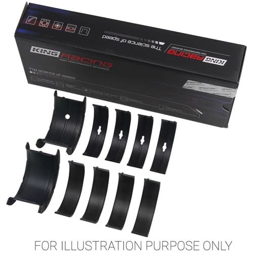Main Bearings, SBC L/J XP Series, Tri-Metal, Coated King Bearings / MB557XPC STDX