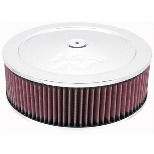 11 x 3-1/2 Air Filter Assem. 7-5/16 Dominator NECK,CHROME K&N - 60-1230
