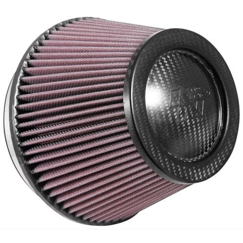 6" Clamp on Tapered Air Filter 5.125"-7" OD, 5" Tall, C/Fibre K&N / RP-2960