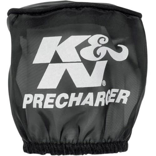 Round Straight Precharger (Black) 4 O.D, 6 High K&N - RU-1470PK
