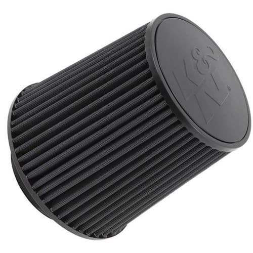 4" Clamp on Tapered Filter 8" Base, 6-5/8" Top, 8" Tall K&N - RU-5171HBK