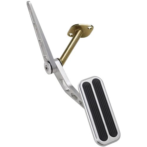 Billet Alum Accelerator Pedal W/Rubber 67-69 Camaro/Firebird Lokar / BAG-6096