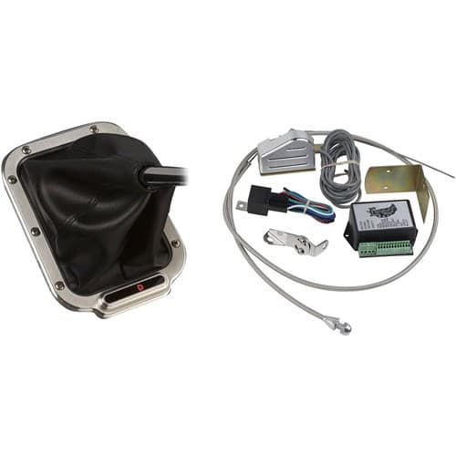 LED Gear Indicator Boot 4L60E 4L80E, Horizontal, Rectangular Lokar - CINB-1789