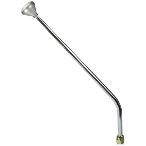 Single-Bend Shifter 23" TH700 4L60E Brushed Alloy Mushroom Lokar - CM4L60EAM
