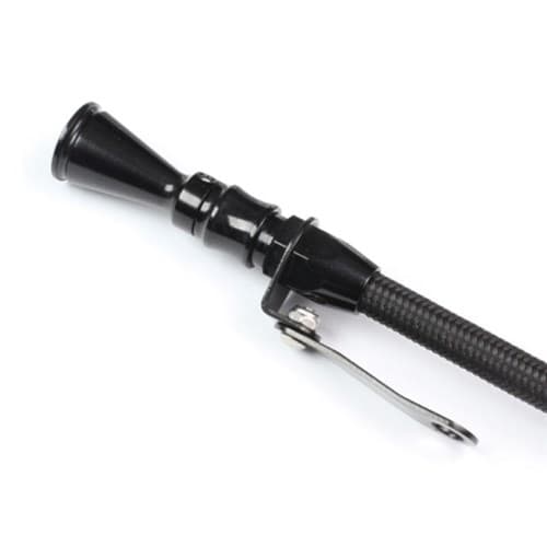 Flexible Locking Dipstick *Black * SBC PRE-1979 LH Side, Lokar / X1220017