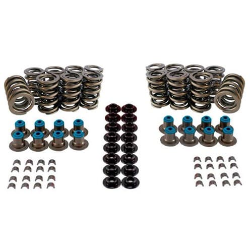 LS Dual Valve Spring Kit 147-406LBS, .570" Lift, Ti Ret Melling - VSK46656T