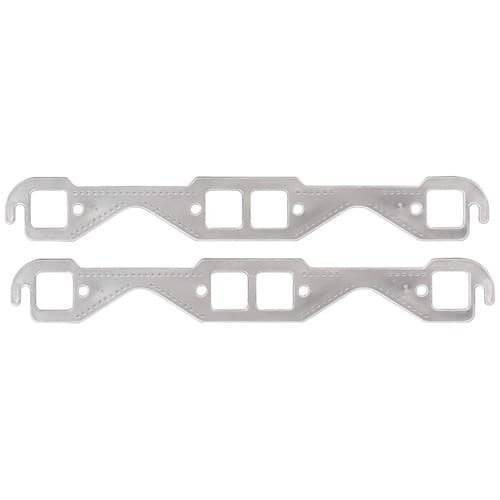 SBC 262-400 Header Gasket Set 1.45" x 1.48 Alum Layer Square MRG - 7401G