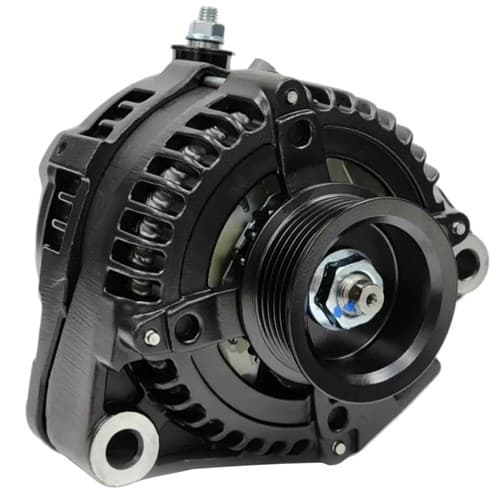 170A 2JZ Alternator, Black Toyota Supra 1JZ, 2JZ, 6-RIB Mechman / 13546170B
