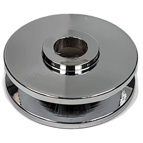 1V Alternator Pulley, Polished Polished Aluminium Mechman / 24-1109AH