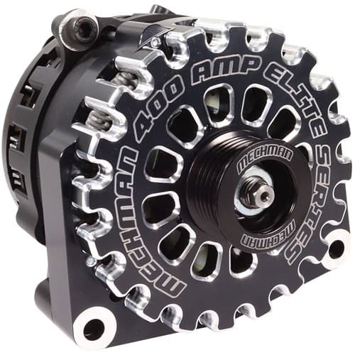 400A LS Alternator, Black Elite Series, Billet Mechman / B8206400B