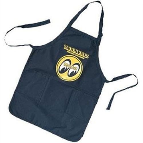 Moon Black Work Apron Ea Black W/Moon Racing Div Logo Mooneyes - OM022