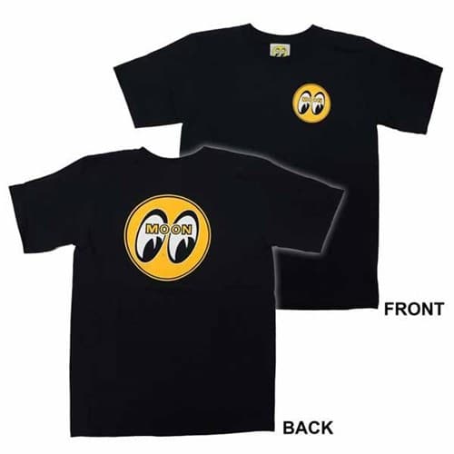 Mooneyes Original BLK T Shirt X Large Mooneyes - TM066BKXL