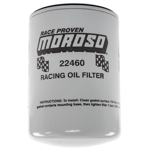 Racing Oil Filter Chev, 5.25 Long, 13/16-16UNF Moroso - 22460