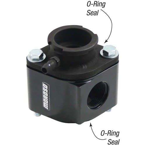 Filler Neck Manifold Housing with Filler Neck & 3 Ports Moroso - 63424