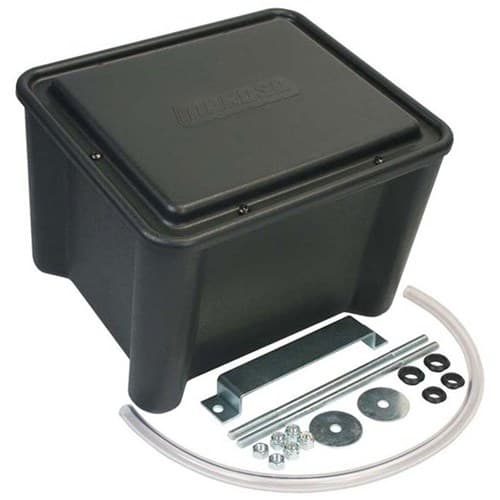 Sealed Battery Box -Black- 13"L X 10-1/2"W X 9-1/2"H Moroso / 74051