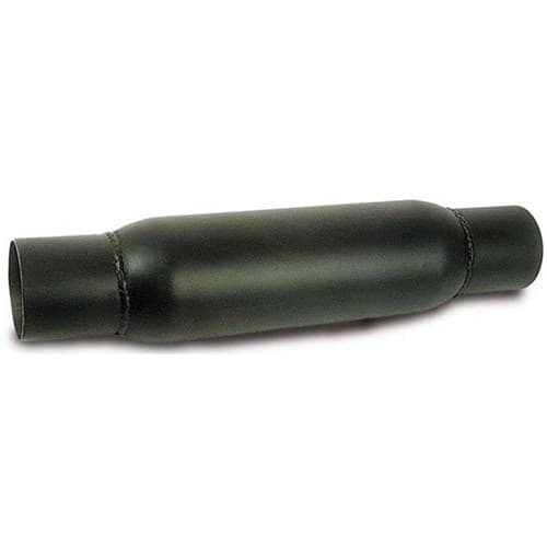 Spiral Flow Racing Muffler 3.5" in/Out, 4" OD, 12" Long Moroso / 94052