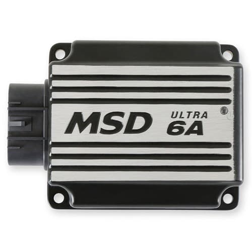 Ultra 6AL Ignition Black Rev Limit, LAUNCH,BURNOUT,ETC MSD - 64233