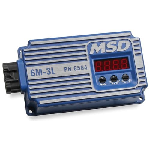 MSD 6M-3L Marine Ignition with Rev Limiter & LED Display MSD - 6564