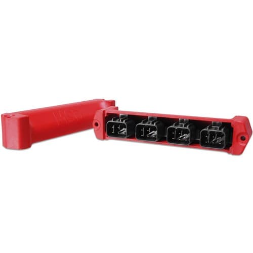 Red MSD Power Grid 4 Connector Can Bus Hub MSD - 7740