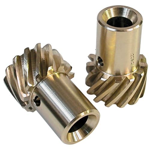 Bronze Distributor Gear, Chevy SBC BBC, .500" .006" Oversize MSD - 8472