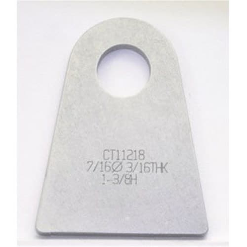 Flat Tabs, 7/16" Hole, Qty 4 1-3/8" Height, Straight Meziere / CT11212C
