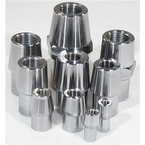 Threaded Tube End 7/16-20 RH 7/8" x .083" Tube, 4130 Steel Meziere / RE1016C