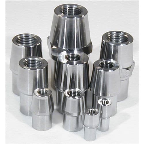 Threaded Tube End 7/16-20 RH 1.0" x .083" Tube, 4130 Steel Meziere / RE1019C