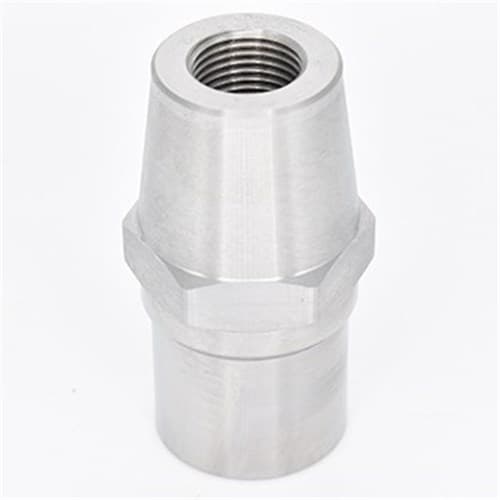 Threaded Tube End 5/8-18 LH 1-1/4 x .058" Tube, with Hex Meziere / RE1124EL