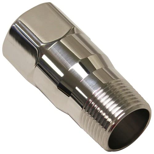 2" Long Extended Fitting Suit Elect Water Pump Chrome Meziere - WP1000C