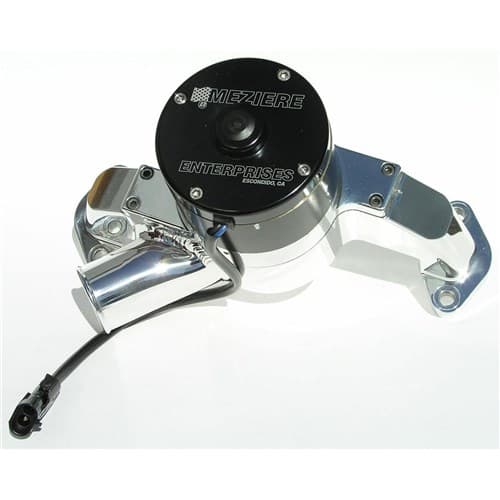 Electric Water Pump BBC 55 GPM Polished Meziere - WP300U