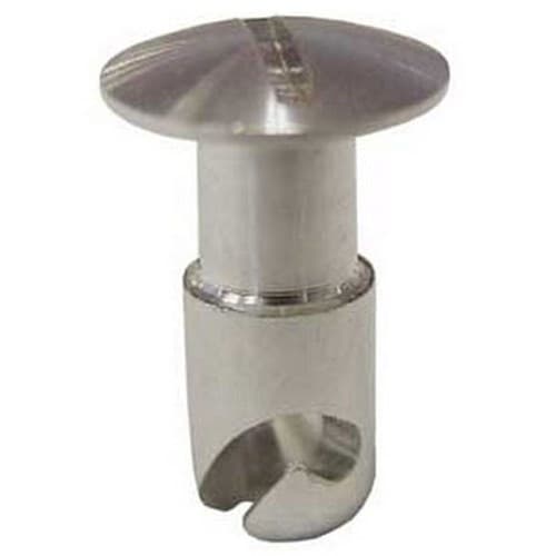 1/4 U/Cut Oval Head Aluminium .400 Grip Panelfast - UA4400