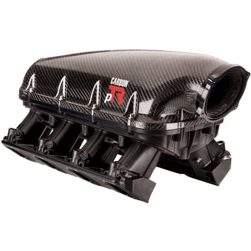 Carbon PTR LS1 Intake Manifold 105mm T/Body, Cathedral Port Perf. Design / 70606.00.00.BK