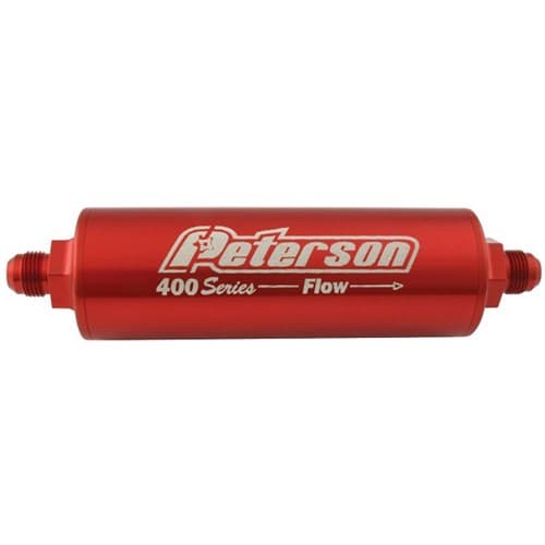 Oil/Fuel Filter 60 Micron -10 AN Fitting W/O Bypass 7"x2.5" Peterson - 09-0457