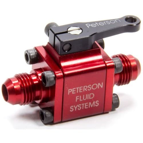 Small Body Ball Valve -6AN X -6AN - Shut Off Peterson / 09-0900