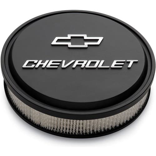 Slant Edge 14x3" Air Cleaner Black Crinkle, Raised Emblem Proform 141-830