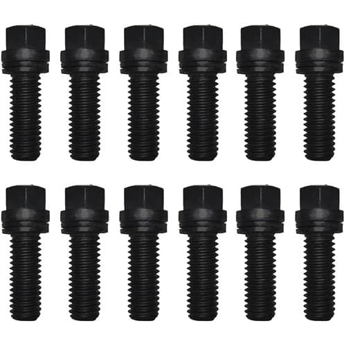 Wedge Locking Header Bolts 12 Piece .75"UHL X 3/8-16" Thread Proform - 66751