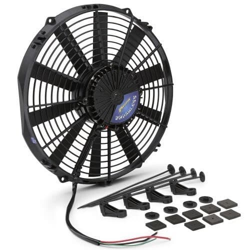 Brushless Ultra 12" Electric Thermo Fan Straight Blade 2100 Proform - 67034