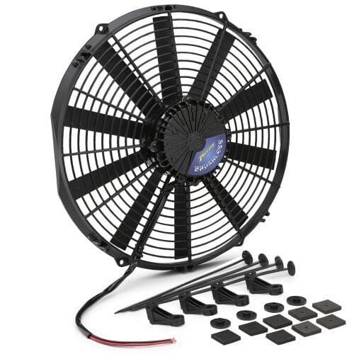 Brushless Ultra 14" Electric Thermo Fan Straight Blade 2900 Proform - 67035