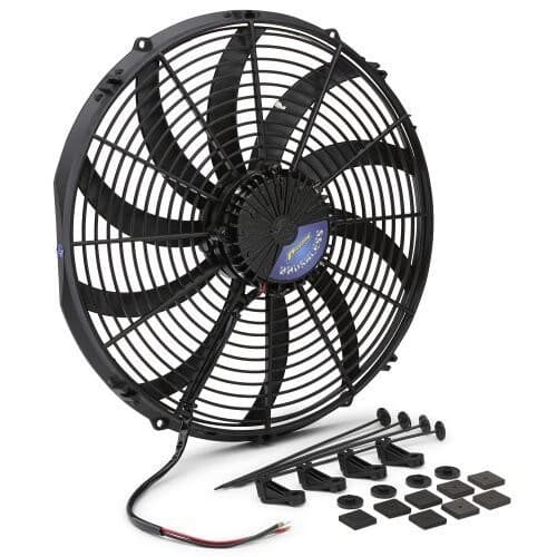 Brushless Ultra 16" Electric Thermo Fan Curved Blade 3300 Proform - 67037