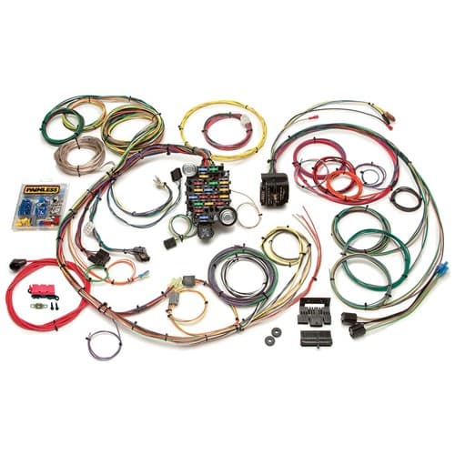 Painless Camaro 67-68 Harness 24 Circuit RS Headlight 30818 Painless - 20101
