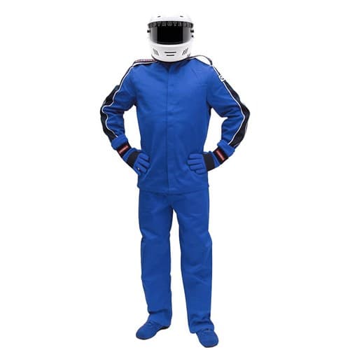 SFI-5 Jacket, Small, Blue 2-Layer, Nomex Pyrotect / 22J0103