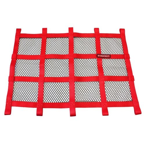 Window Net, 18" x 24", Red SFI 27.1 Rated Pyrotect / NW100120