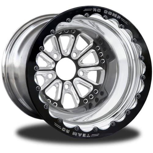 Hammer Eclipse Black 15x8 SBL 5x4.50" 4.0" B/S. RC Comp / CSA401P1E-03E
