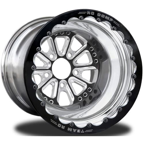 Hammer Polished SBL 15x10 3.0" B/S 5x4.75" Pol CNTR Pol Bead RC Comp / CSD40DP1P-03P