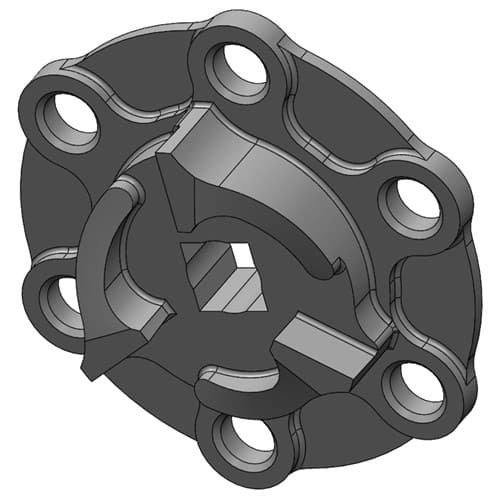 RCD Engine Jaw 6-HOLE RCD - 101303-09