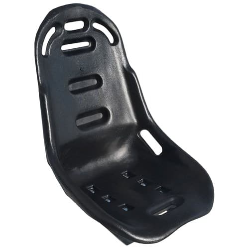 Rci Lo-Back Seat Black Poly 20W X 27T Rci - 8020S