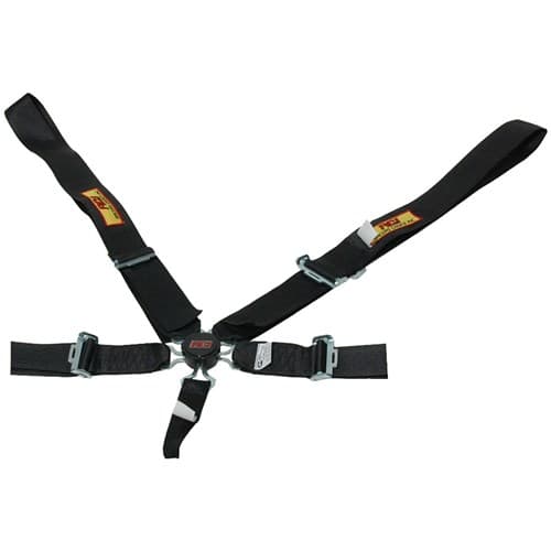 Rci Harness 5 Point Black 3" Camlock, Black. Pull Up Rci - 9510CD