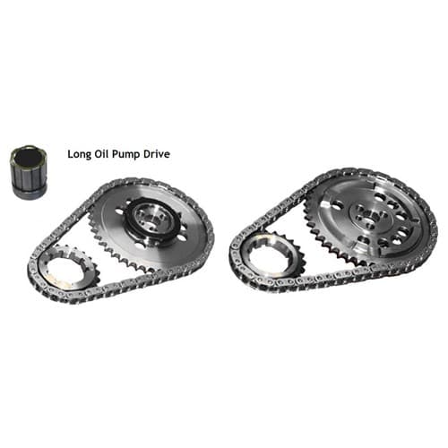 LS7 3 Bolt SR Timing Chain Set Multi Trigger, Long Oil Drive Rollmaster CS10010