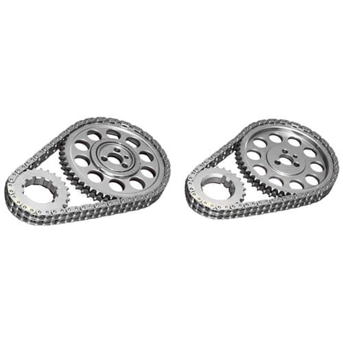 BB Chev 396 454 DR Timing Chain Set L/Bore .010" Nitr. Torr BBC Rollmaster CS2040LB10