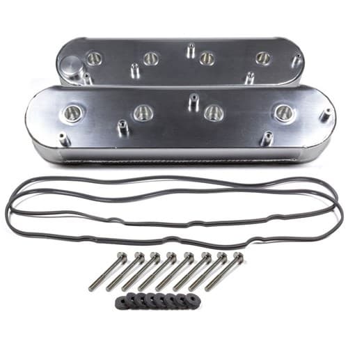 Fabricated Valve Covers, LS Anodized, with Coil Mounts RPC - R6142